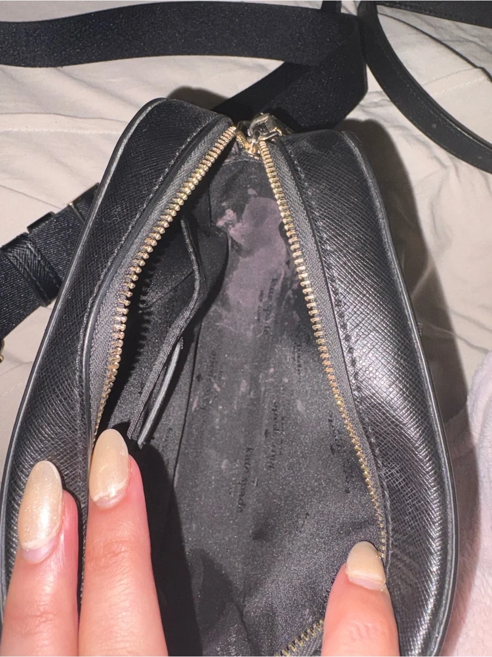 kate spade Black madison camera Crossbody Bag